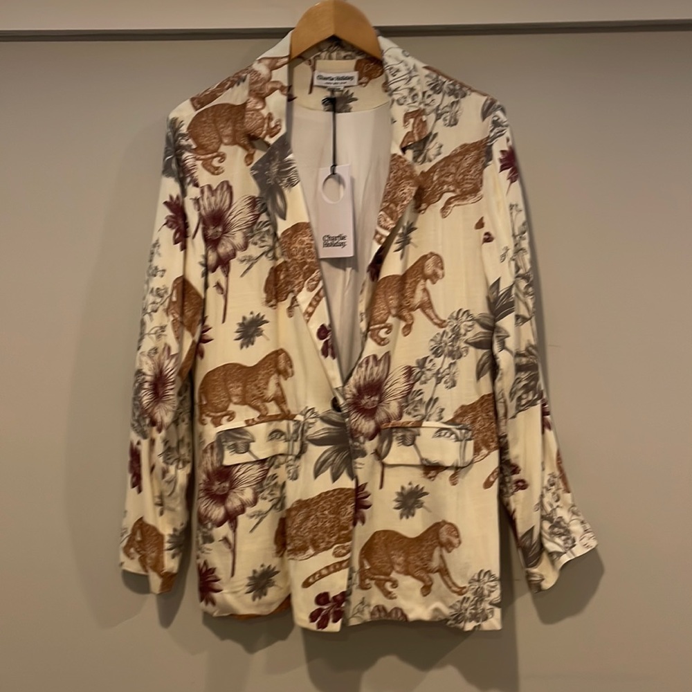 CHARLIE HOLIDAY ANIMAL INSTINCT BLAZER